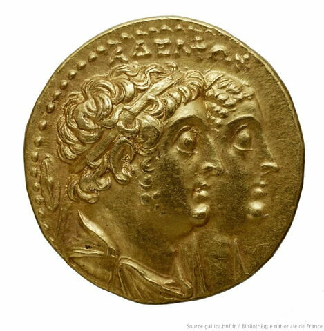 Mnaieion d'or de Ptolmée II, image 1/2