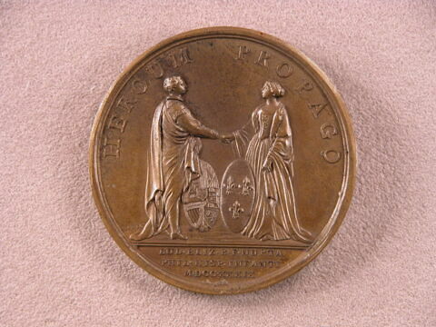 Mariage de la princesse Louise-Elizabeth avec l'infant d'Espagne Don Philippe