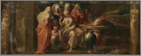 Artémise buvant les cendres du roi Mausole, son époux défunt (?), image 2/2
