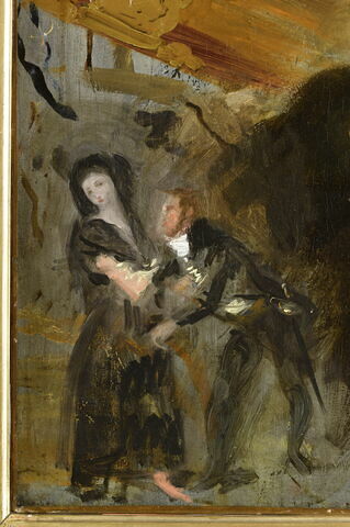 Étude d’après un des Caprices de Goya,
deux plats de reliures médiévales
et une veste orientale, image 3/4