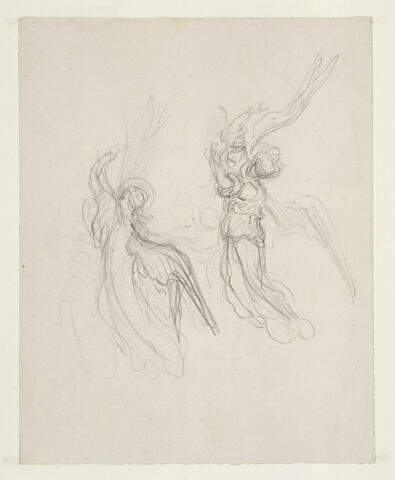 Anges. Étude pour l'église de Nérac
