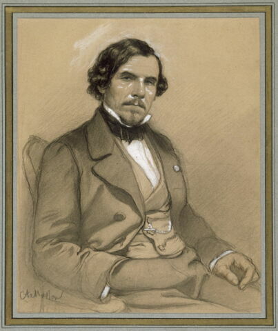 Portrait de Delacroix