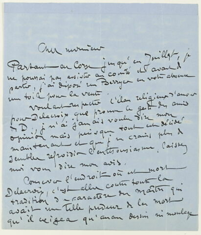 Lettre autographe signée René Piot à André Joubin, image 2/6