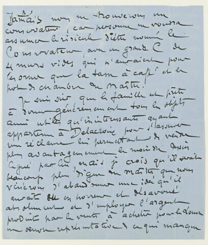 Lettre autographe signée René Piot à André Joubin, image 6/6