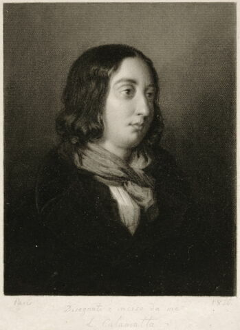 George Sand en costume d'homme, d'après Delacroix