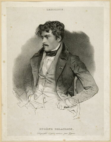 Portrait d'Eugène Delacroix, image 1/1