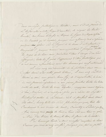 Lettre autographe signée à Eugène Delacroix, 6 mars 1828, image 1/3