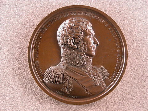 Hommage rendu à André Masséna, prince d’Essling et maréchal d’Empire, mort le 4 avril 1817