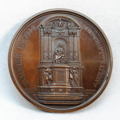 Monument érigé en l’honneur de Molière, 1844, image 2/2