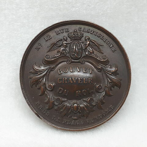 Médaille publicitaire du graveur Bouvet, image 1/2