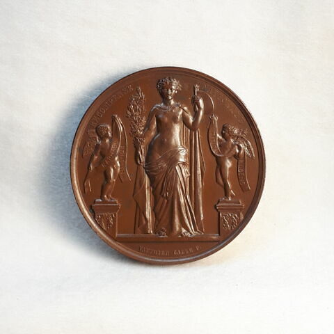Récompense nationale – Salon de 1852, peinture, médaille de 3ème classe