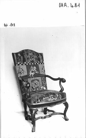 Ancienne garniture du fauteuil OAR 482, image 2/3