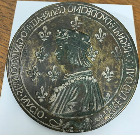 Matrice de sceau : sceau de Louis XII