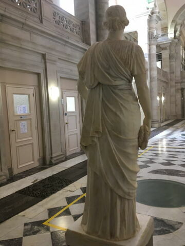 Muse dite Calliope, ou Polymnie, ou Clio, image 2/2