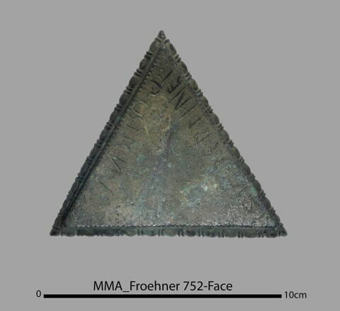 plaque ; ex-voto