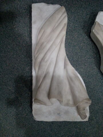 Fragment de draperie décorative