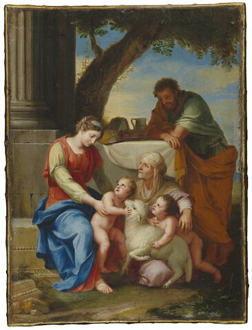La Sainte Famille avec sainte Elisabeth et saint Jean Baptiste, image 1/1