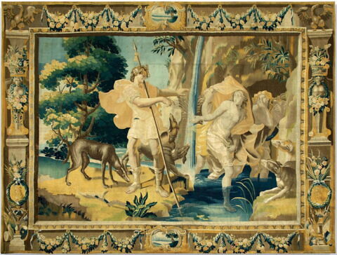Diane et Actéon, d'une tenture de l'Histoire de Diane, image 10/10