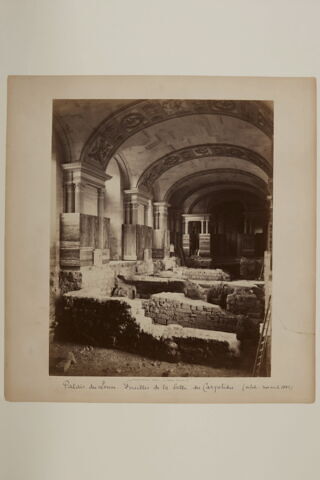 Substructions du Louvre : Fouilles de 1882-1883, image 2/2