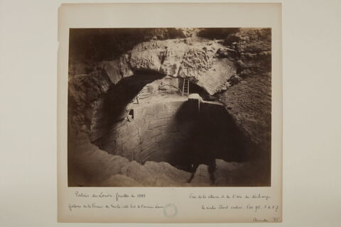 Substructions du Louvre : Fouilles de 1882-1883, image 2/2
