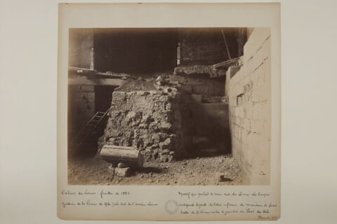 Substructions du Louvre : Fouilles de 1882-1883, image 2/2