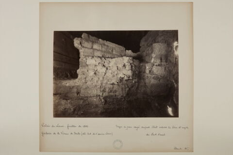 Substructions du Louvre : Fouilles de 1882-1883, image 2/2