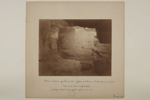 Substructions du Louvre : Fouilles de 1882-1883, image 2/2
