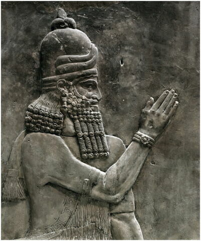 36°30’34 N – 43°13’45 E, Génie, époque néo-assyrienne, , règne de Sargon II, (721-705 avant J.-C.), Khorsabad (antique Dur-Sharrukin), Iraq