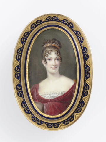 Tabatière avec portrait d'Elisa Bonaparte, image 6/6