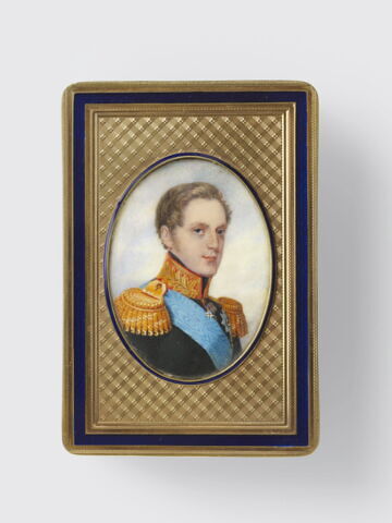 Boîte avec le portrait du grand-duc Nicolas Pavlovitch futur Nicolas Ier, image 7/7