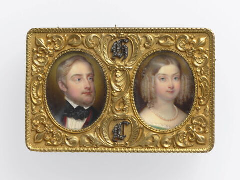 Boîte avec les portraits du duc de Bordeaux et de sa sœur Louise de Bourbon-Artois, image 10/10