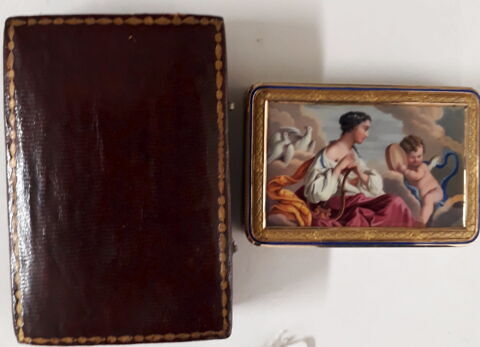 Tabatière avec la muse Clio et son écrin, image 7/7