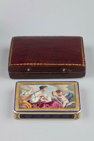 Tabatière avec la muse Clio et son écrin, image 6/7