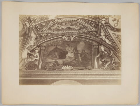 [Plafond des appartements d'été d'Anne d'Autriche (détail) : chambre de Parade], image 2/2