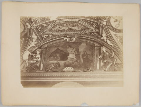 [Plafond des appartements d'été d'Anne d'Autriche (détail) : chambre de Parade], image 2/2