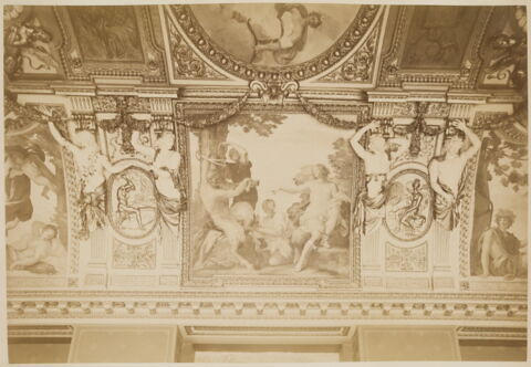 [Plafond des appartements d'été d'Anne d'Autriche (détail) : salle des Saisons]