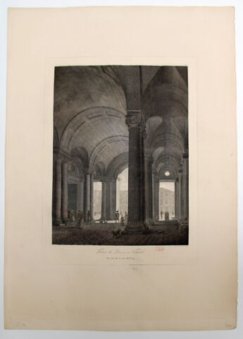 Entrée du Louvre, ou Vestibule / du côté de la rue du Coq, image 2/2