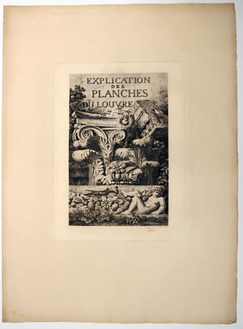 Explication des planches du Louvre [première page], image 2/2