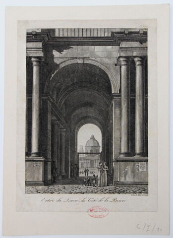 Entrée du Louvre du Côté de la Rivière, image 2/2