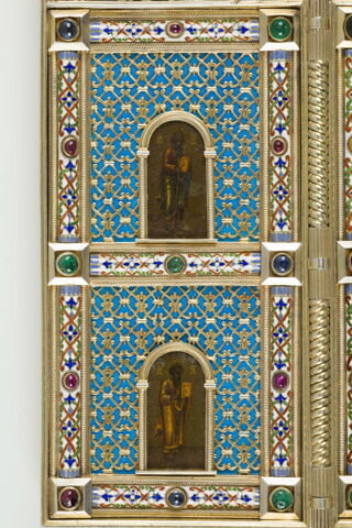 Triptyque offert par l'aristocratie saint-pétersbourgeoise à Nicolas II et Alexandra pour la naissance de la Grande-Duchesse Olga Nikolaïevna Romanova, image 9/13