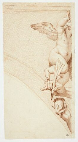Un ange, la main de saint Jean et la main d'un ange, image 1/2