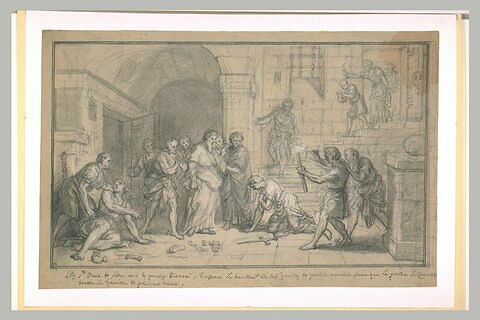 Saint Paul et Silas prisonniers convertissant leur geôlier, image 1/1