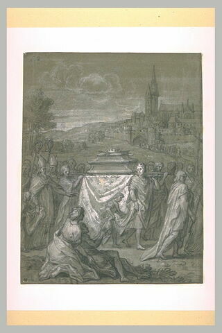 Philippe III le Hardi portant à Saint-Denis le corps de saint Louis, image 2/2