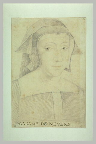 Portrait de Marie d'Albret, comtesse de Nevers, image 1/1