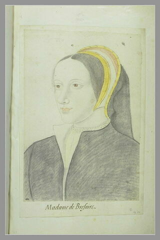 Portrait de Jeanne de Brosse, image 1/1