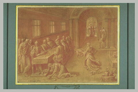 Le Repas chez Simon le Pharisien et l'Onction des pieds du Christ, image 1/1