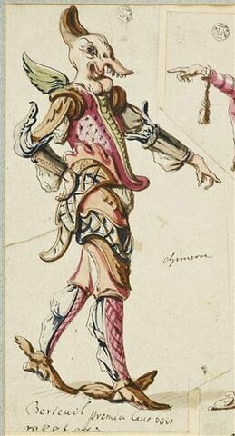 Costume de chimère : Berteuil, premier hautbois, image 1/2