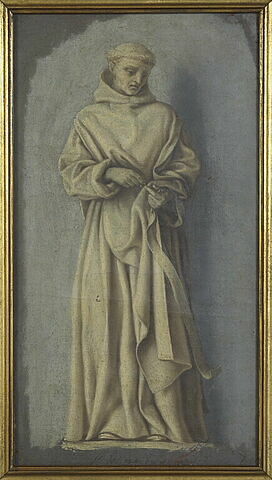 Saint Etienne de Grammont debout, tenant un anneau dans la main droite, image 1/1