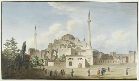 La mosquée de Sainte-Sophie, à Istanbul