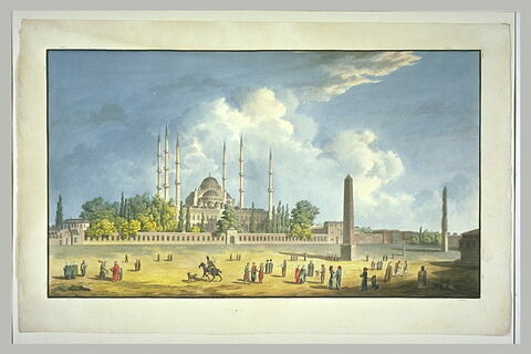 L'hippodrome et la mosquée du sultan Ahmet, à Istanbul, image 1/1